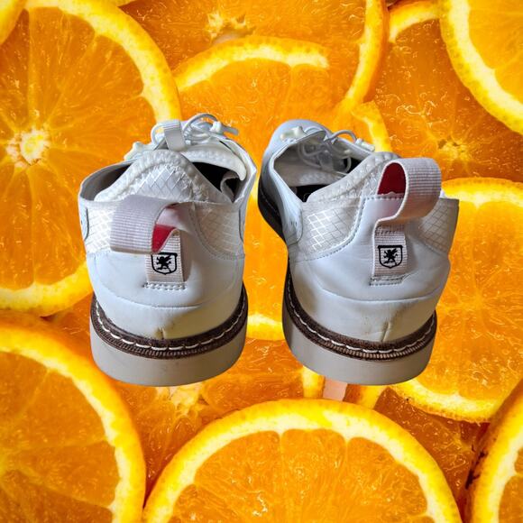 Stacy Adams Men's White Synchro Casual Lace‎ Up Elegant Sneaker Shoes Size 10 - Picture 5 of 10